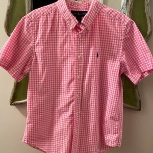 Ralph Lauren short-sleeve,buttondown, Boys 14/16/L
